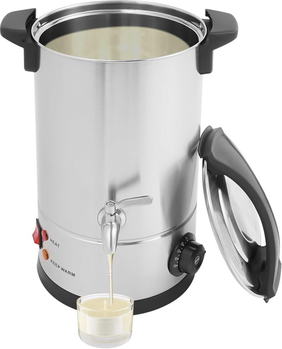Elektrische Wassmelter met Tapkraan en Temperatuurcontrole - 8 Liter