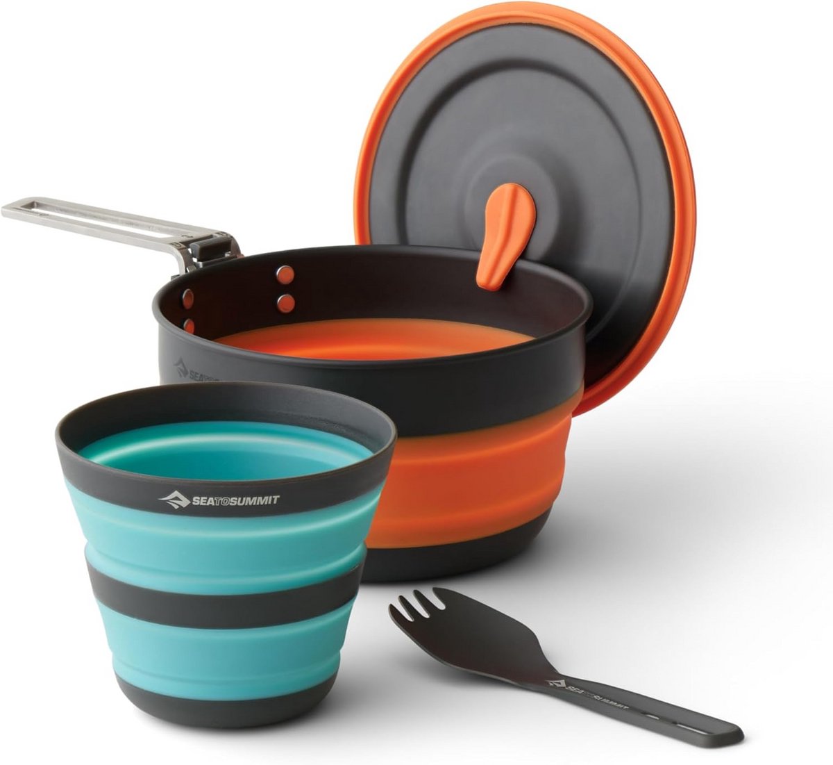 Sea to Summit Frontier UL Opvouwbare One Pot Cook Set - 3 stuks, 1L