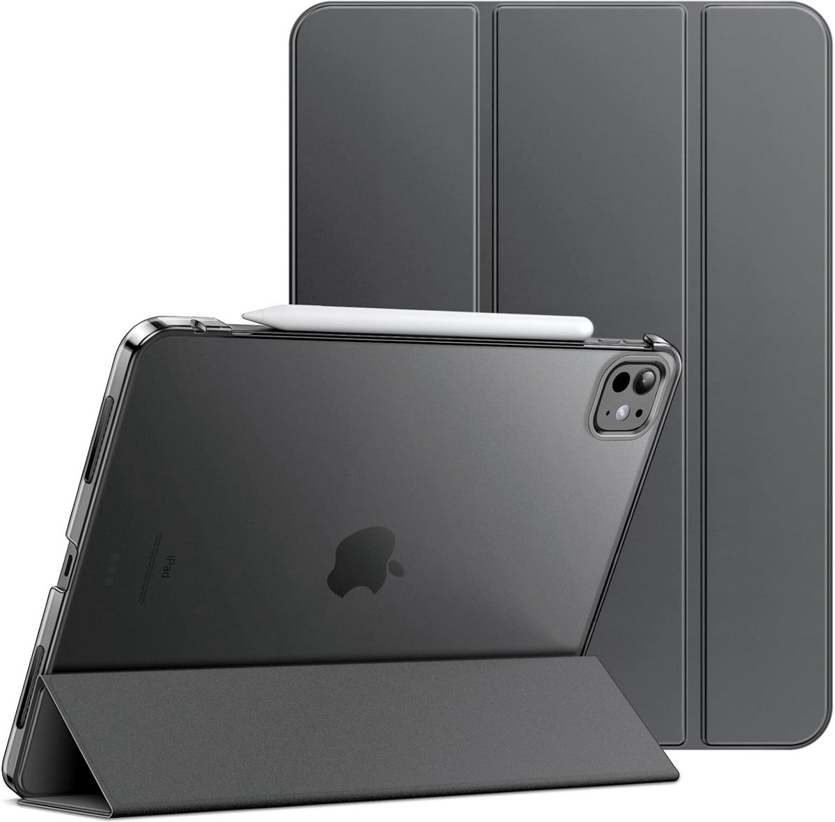 Slanke iPad Pro 11 inch Hoes met Flexibele Standaard en Auto Slaap/Waakfunctie