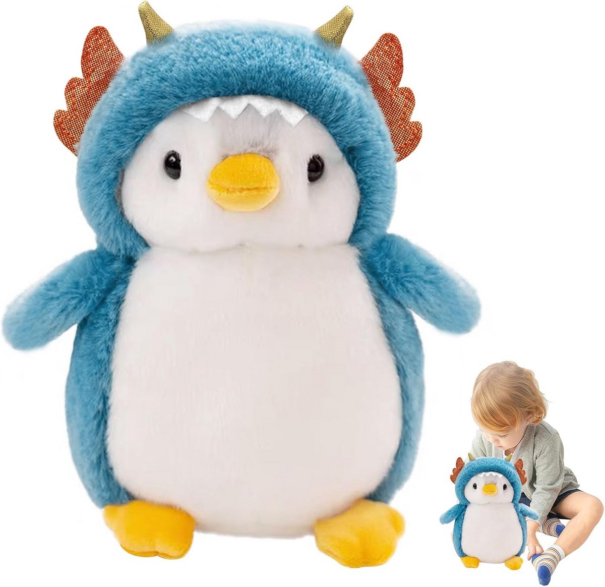 Knuffeldier Pinguïn Pluche Speelgoed 20 cm Zacht en Schattig Cadeau voor Kinderen