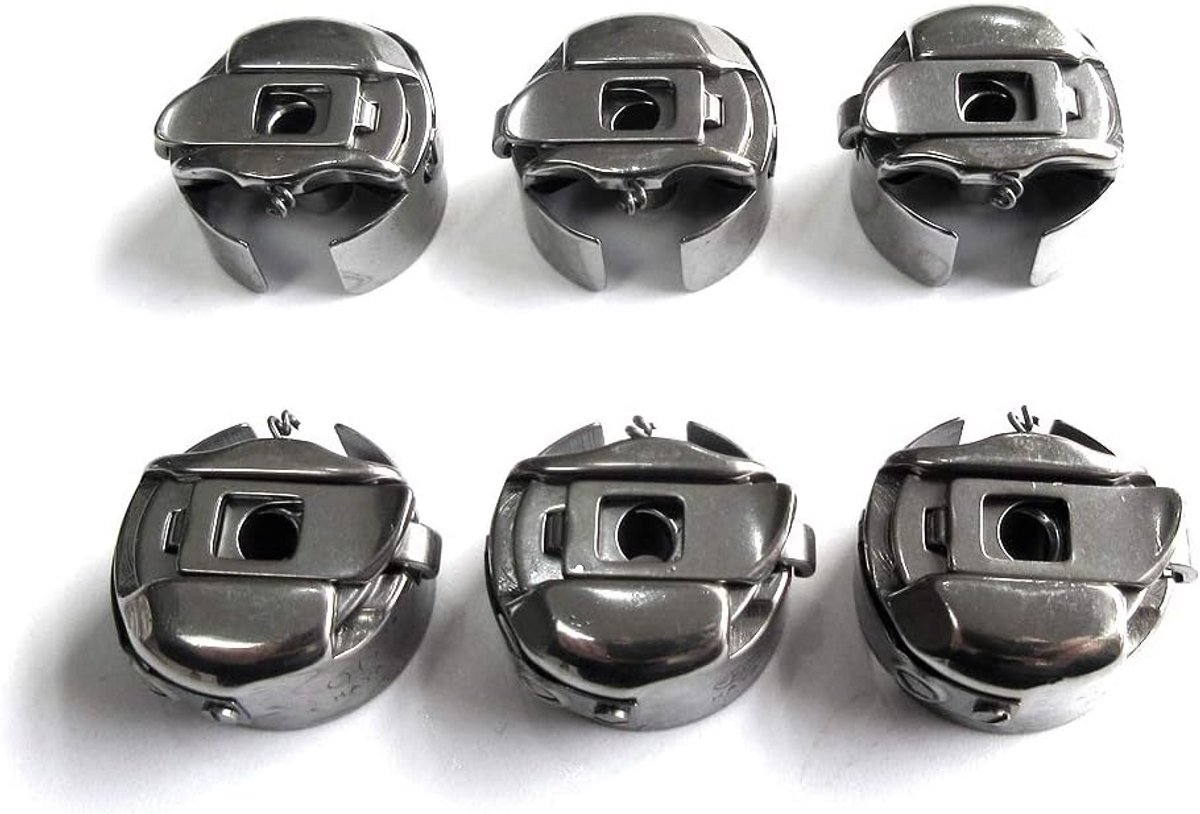 6 Stuks Pigtail Spoel Koffers voor Borduurmachines