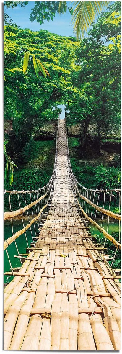 REINDERS Poster Touwbrug - 158 x 53 - Papier - REINDERS