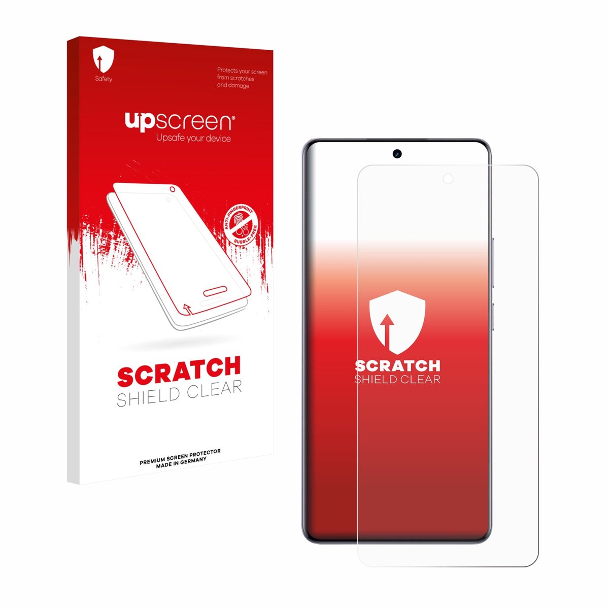 upscreen - Screenprotector voor realme 15 Pro - Folie Beschermfolie transparant