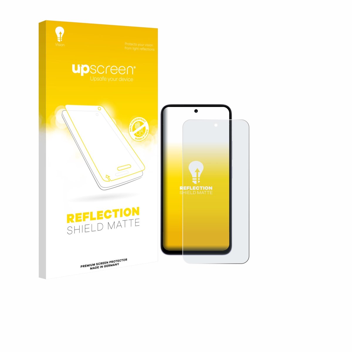 upscreen - Screenprotector voor Xiaomi Redmi 15 4G - Folie Beschermfolie anti glare matte