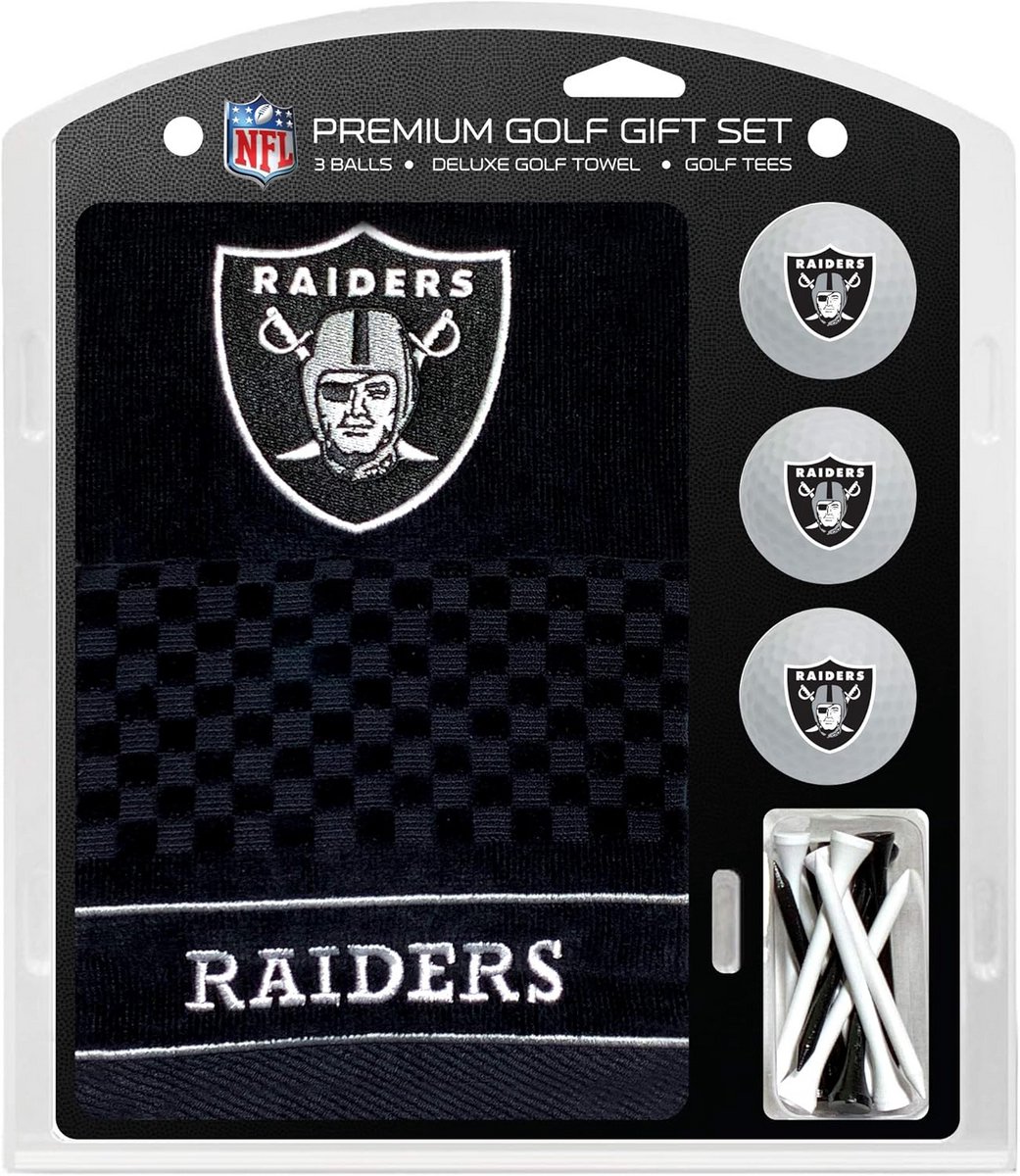 Luxe Golfcadeauset met Geborduurde Handdoek, Golfballen en T-shirts