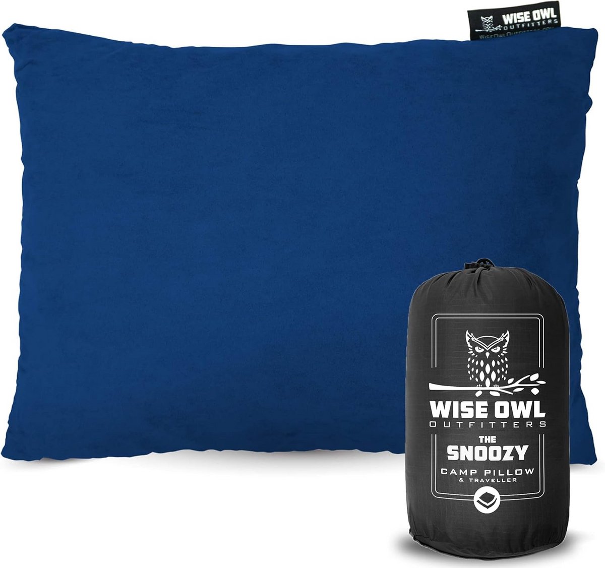 Opblaasbaar Kampeer Kussen voor Backpacking en Reizen - Compact en Comfortabel