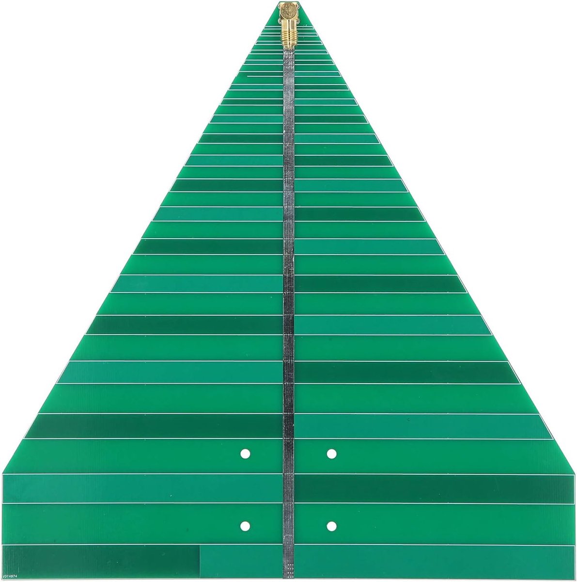 Log Periodieke Antenne - Breedband UWB WiFi - Signaal Ontvangst - 600-6000 MHz Bereik - 6-7 dB Versterking - Groen