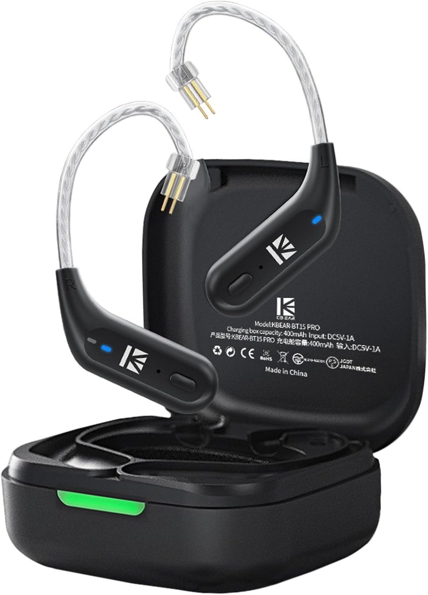 Bluetooth 5.4 Oordop Kabel Module met Oorhaak voor Sport en Muziek