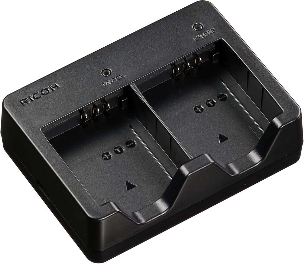 Batterijlader - Accu Lader - Camera Accu - Twee Batterijen Tegelijk - Compact Formaat - Zwart