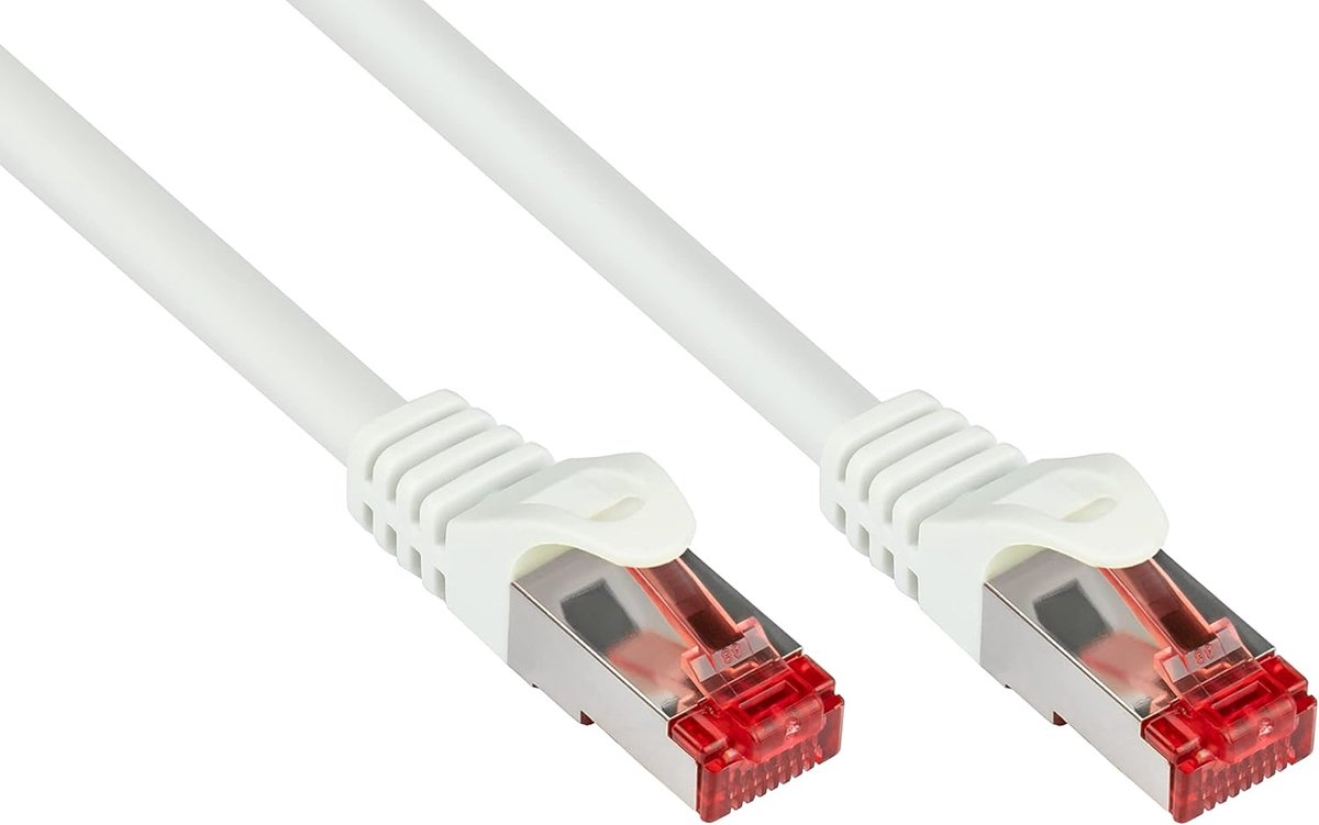 Cat. 6 Ethernet LAN Netwerkkabel S/FTP PiMF Gigabit Bekabeling - 250MHz