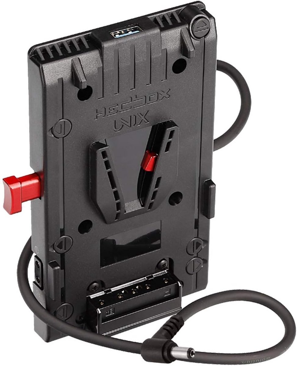 V-Mount Batterij Adapter Plaat met 3x D-Tap en USB, Geregelde 12V/50W Output