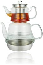 Théière turque en Verres – 1,5 litre – Compatible induction