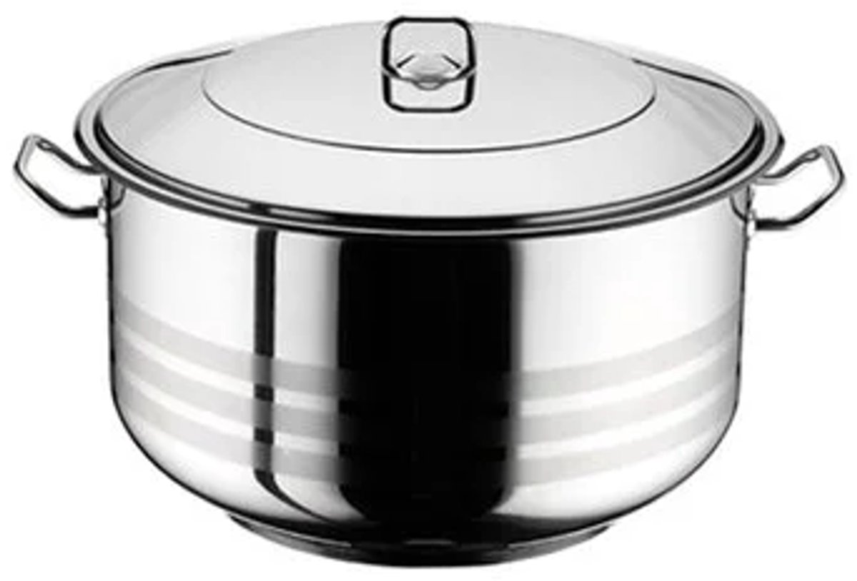 Hascevher - braadslede - Gastro 34x23 cm - 20L - roestvrij staal - duurzaam en praktisch