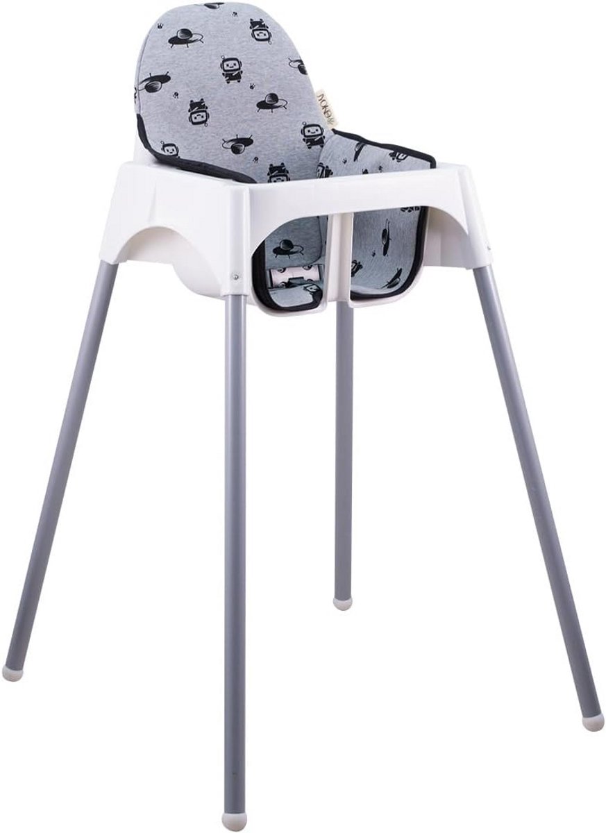 Kinderstoelkussen Geschikt voor Ikea Antilop - Ruimte Robot – foto 7
