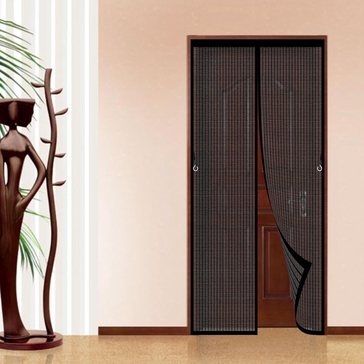 Magnetisch Horren Gordijn voor Deur 109x204 cm - Automatische Sluiting