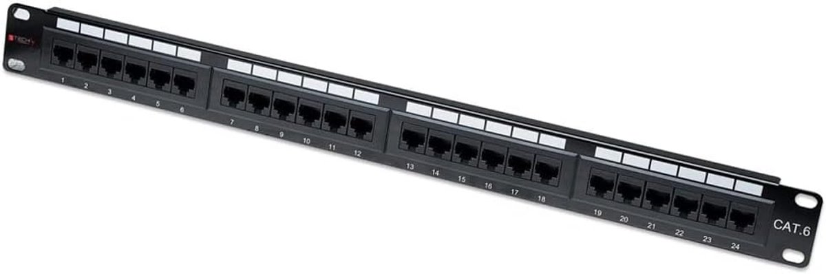 Netwerk Switch 24 Poorten Gigabit Ethernet - RJ45 Kabel Wastafel voor Thuis en Kantoor