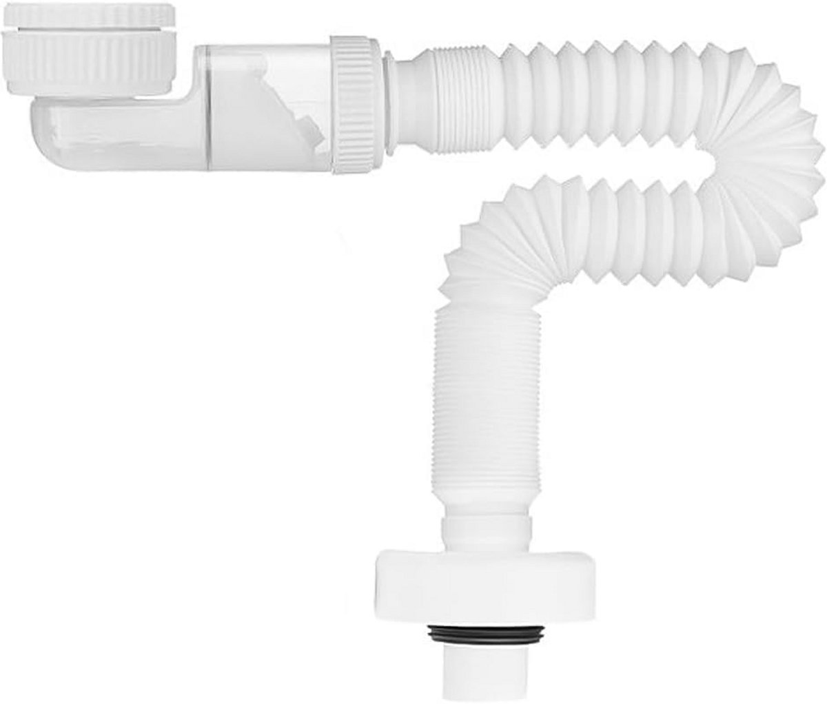 Flexibele Sifon Afvoerslang 1 1/4 Inch voor Wastafel - Universeel en Duurzaam