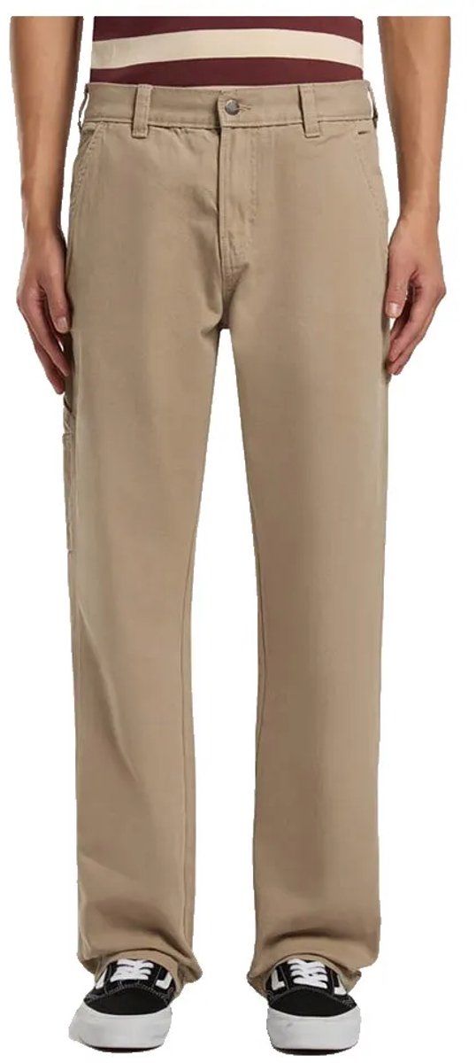 Dickies Carpenter Canvas Broek 30 32 Man Desert Sand
