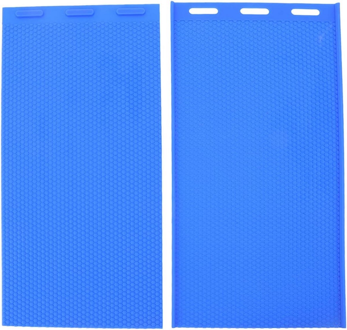 2 Stuks Siliconen Persmat voor Imkers - Mal voor Bijenwas Platen - DIY Gereedschap
