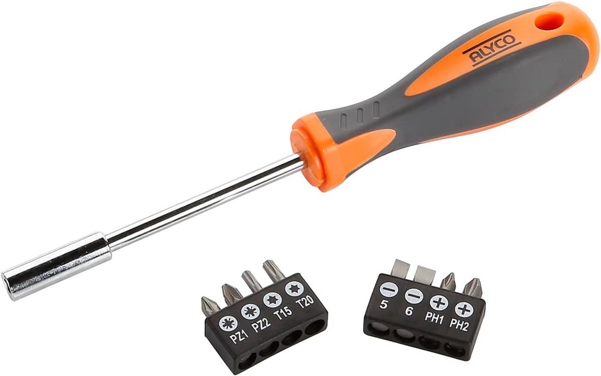 Bithouderset, 9-delig, 0V - Duurzaam en Comfortabel Gereedschap