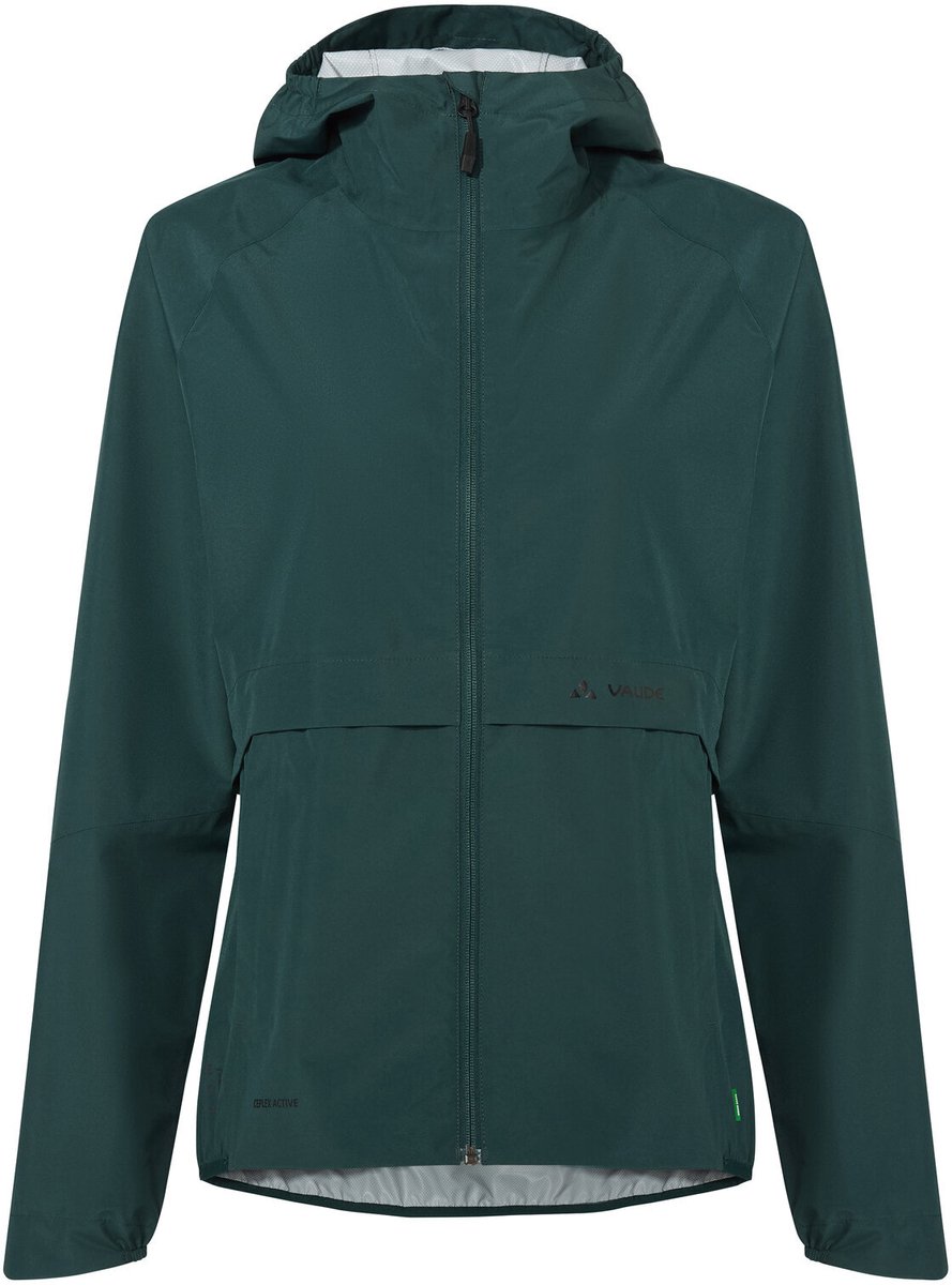 Vaude Bike Loamer Rain Jas Groen 40 / Regular Vrouw