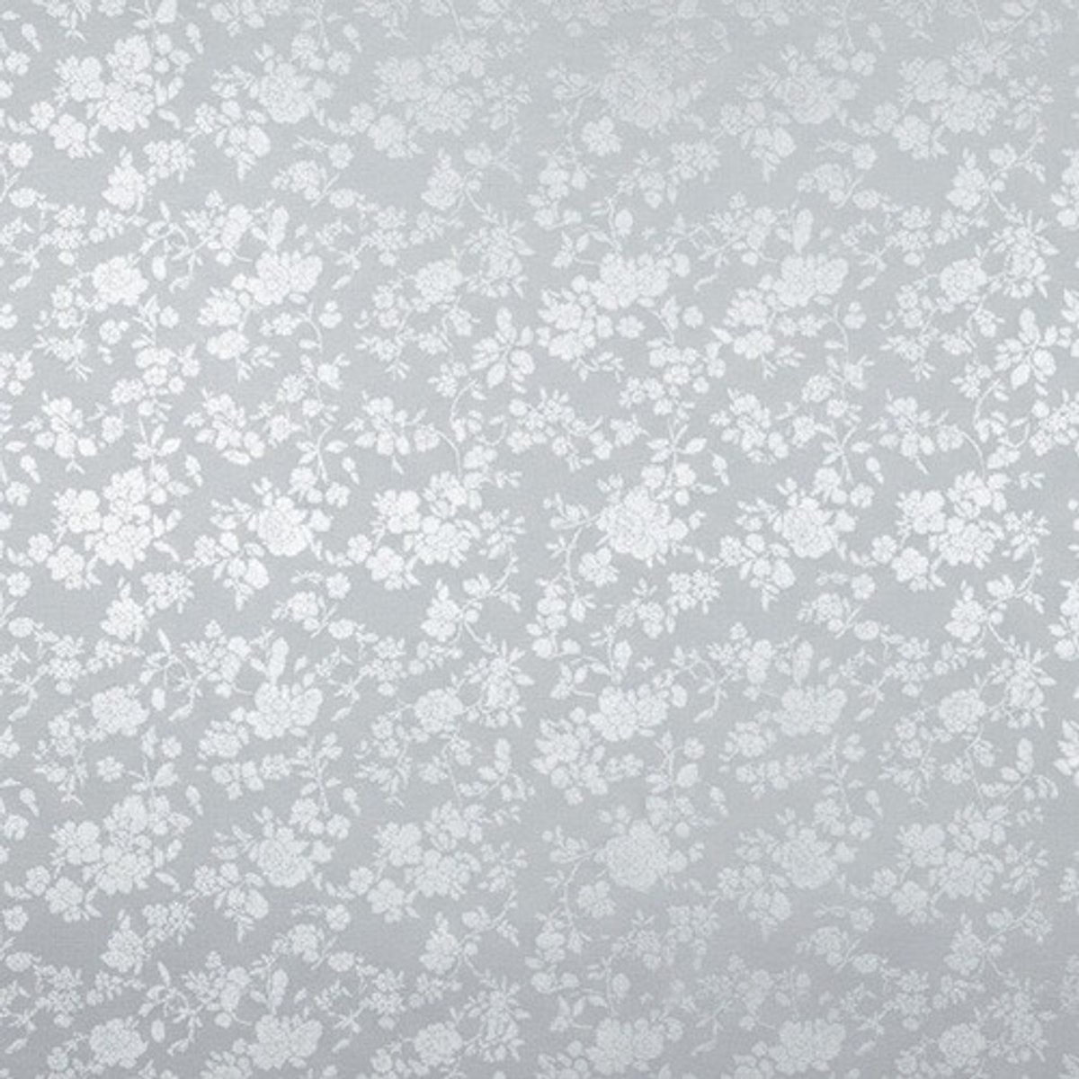 Protecttable - Tafelzeil Floral Grijs 140x250cm - Tafelkleed Afwasbaar - Kunststof
