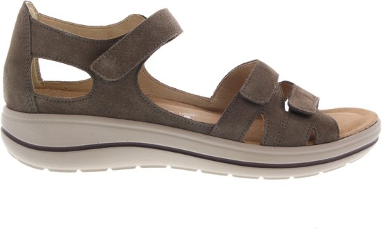 Hartjes Pop Sandale Sandalen Plat - Taupe - Maat 40