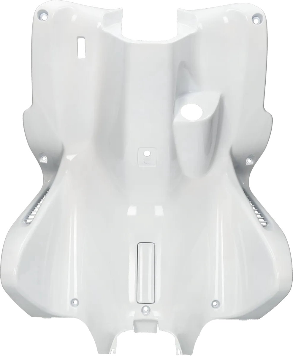 Beenschild Tun’R voor MBK Nitro, Yamaha Aerox wit