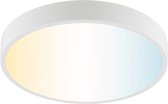 Brilliant Slimline - Plafondlamp - Ø 39 cm - LED 11W - CCT - 3000K-6500K - Dimbaar - Nachtlicht - Timer - Afstandsbediening - Wit