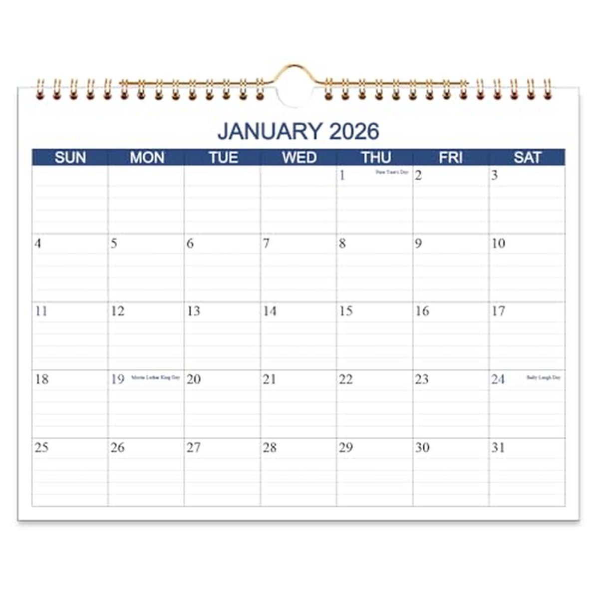 Wandkalender 2023-2024 - 15 maanden planner voor thuis en kantoor - 8,5 x 11 inch