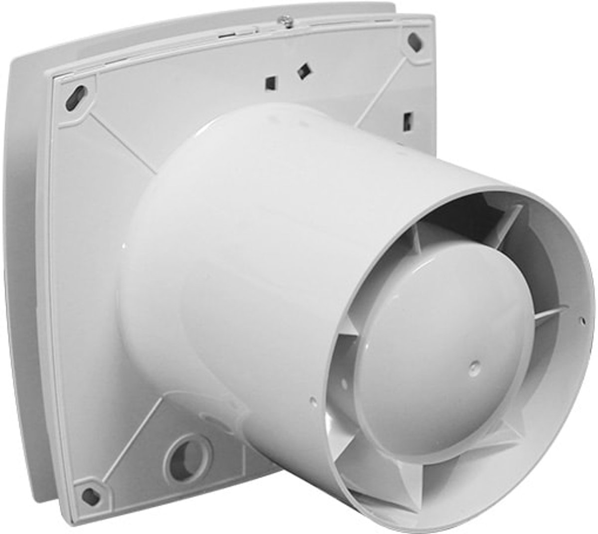Vents badkamerventilator mét timer 125 mm | 180 m³/h | Vents