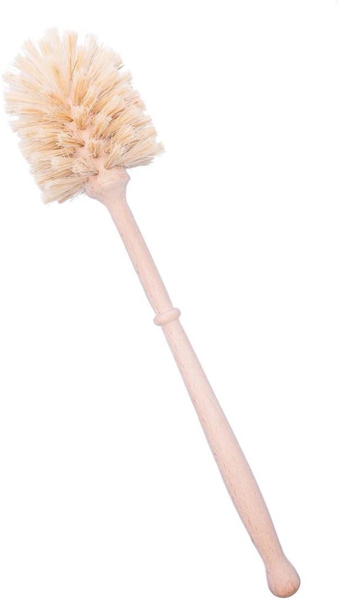 Natuurlijke Houten Bodemborstel met Zachte Haren