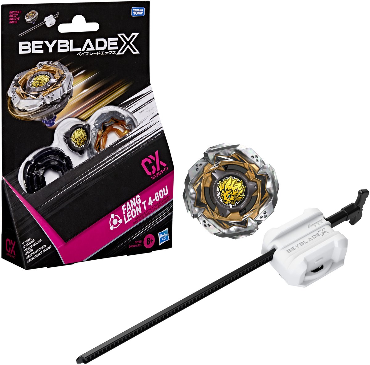 Beyblade X Fang Leon T 4-60U CX Starterpack - Tol en Launcher