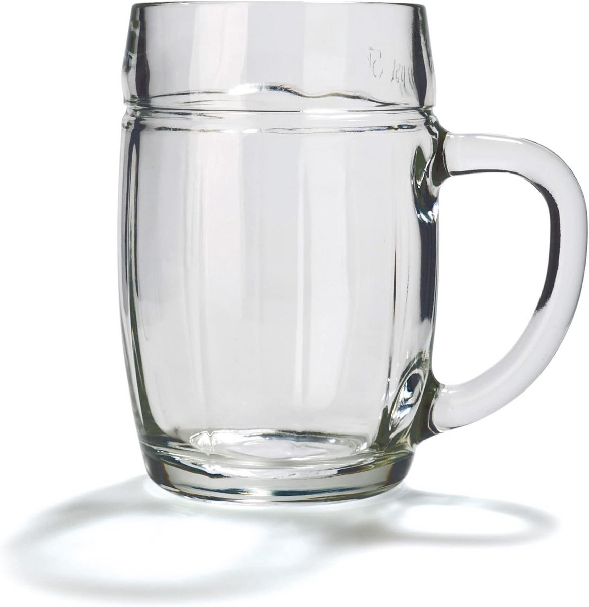Set van 6 Bierglazen 0.3 Liter - Stevige Bierpullen Vaatwasmachinebestendig