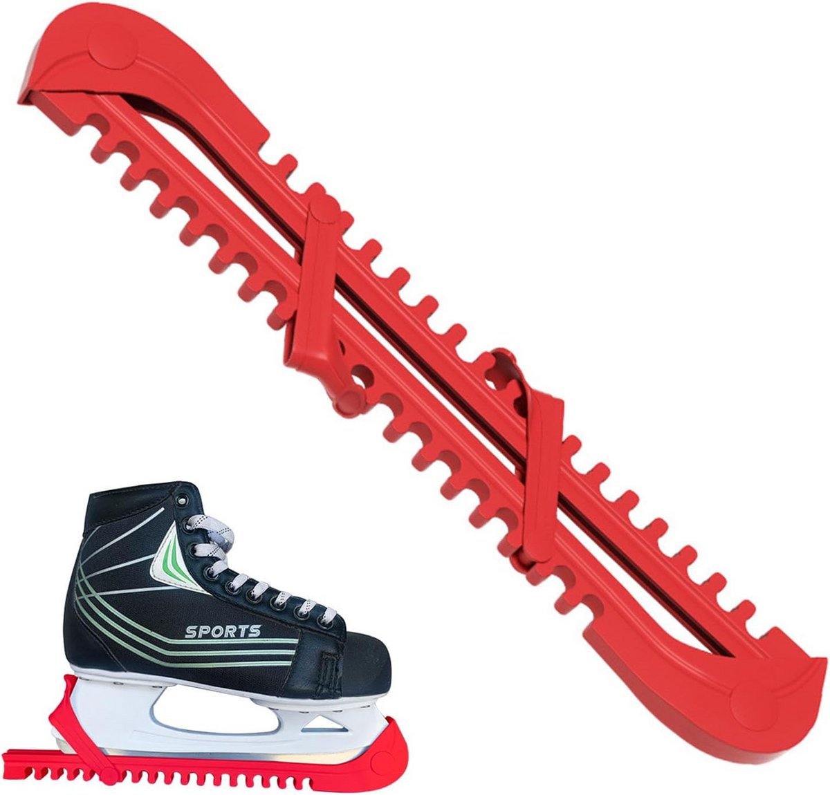 Verstelbare Schaatsbeschermers voor Kunstschaatsen en IJshockeyschaatsen (1 Paar)
