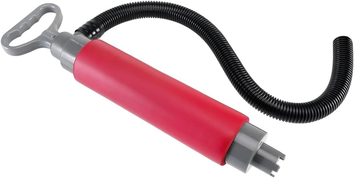 Handmatige waterpomp voor boot, kano en kajak met slang voor noodontwatering