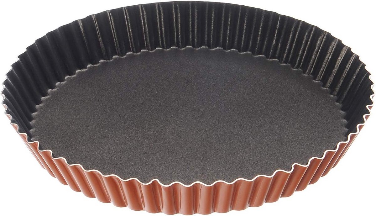 Bakvorm Rond Aluminium Antiaanbaklaag 25 cm Ideaal voor Cake en Taart
