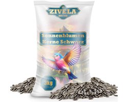 Zwarte Zonnebloempitten 3 kg voor Wilde Vogels Hoogwaardig Voer