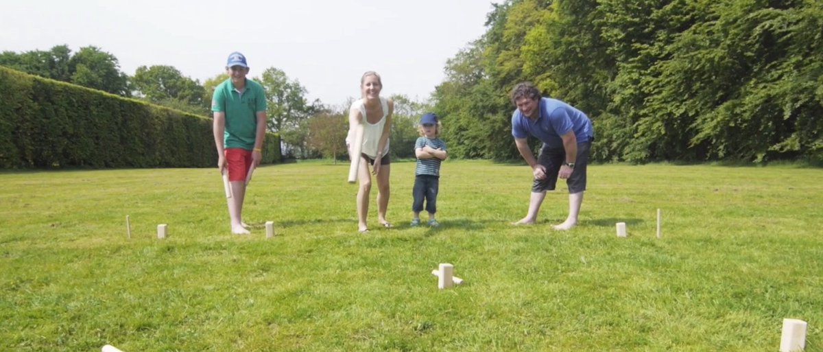 Bex Kubb Original – Zweeds Vikingschaak – Premium Buitenspel – Massief Rubberhout – Koning Met Rode Kroon – Vanaf 8 Jaar – Inclusief Draagtas — afbeelding 13