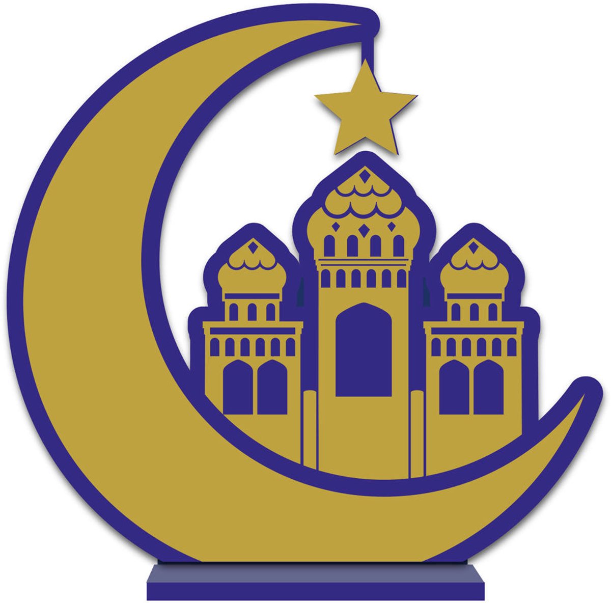 New Moon Eid tafeldisplay 30cm