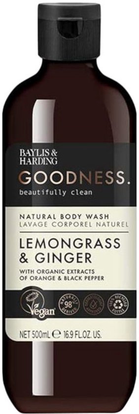 Baylis & Harding Goodness Gel douche citronnelle et gingembre 500 ml