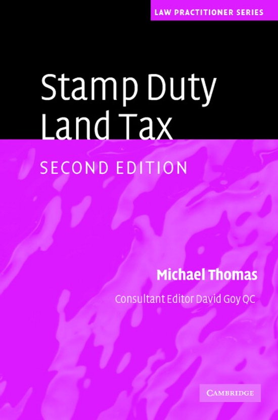 Stamp Duty Land Tax - cover