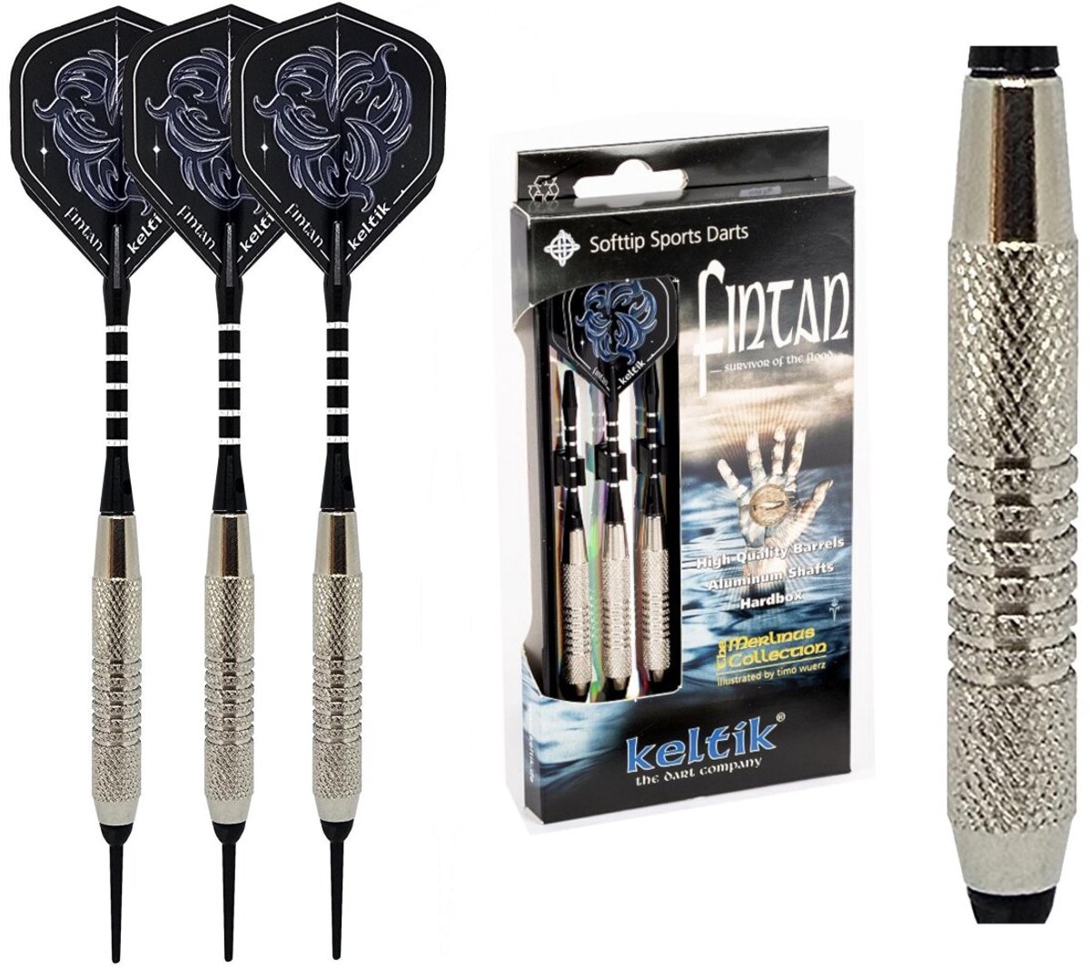 Softdart Soft Dart Pijlen Keltik Fintan 16 g