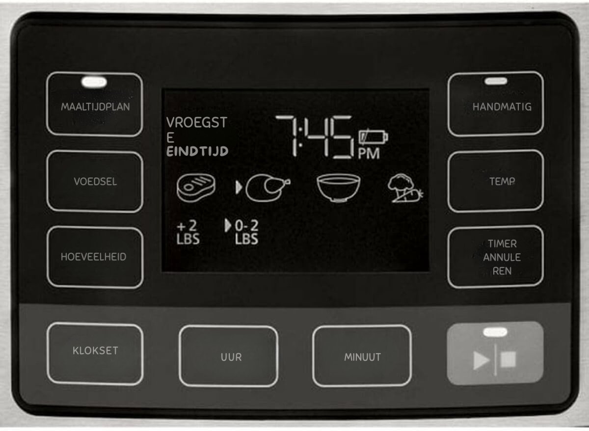 SVN® Slowcooker met Timer - Crockpot - Stoompan - Inclusief Warmhoudfunctie - Zilver - 29cm x 41cm x 25cm – foto 5