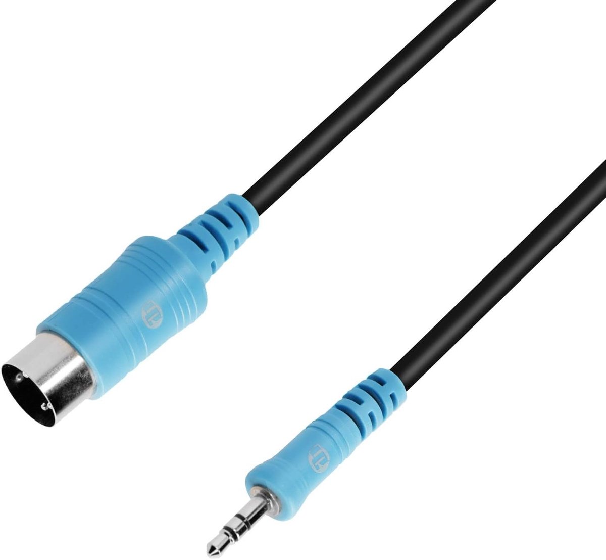MIDI Kabel - Mini Jack Kabel - Muziek Signaal - Zuurstofvrij Koper - 3 Meter - Zwart