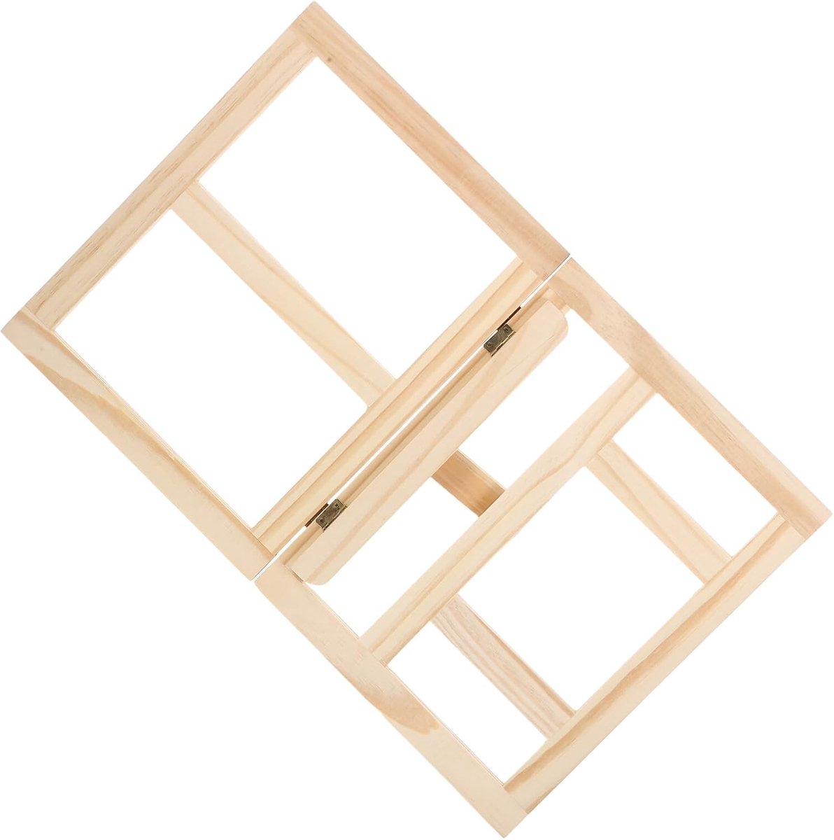 Opvouwbare Puzzelstandaard - Dekselhouder Opberger - Puzzelen Thuis - Verstelbare Kijkhoek - 33.8 x 26.3 cm - Beige