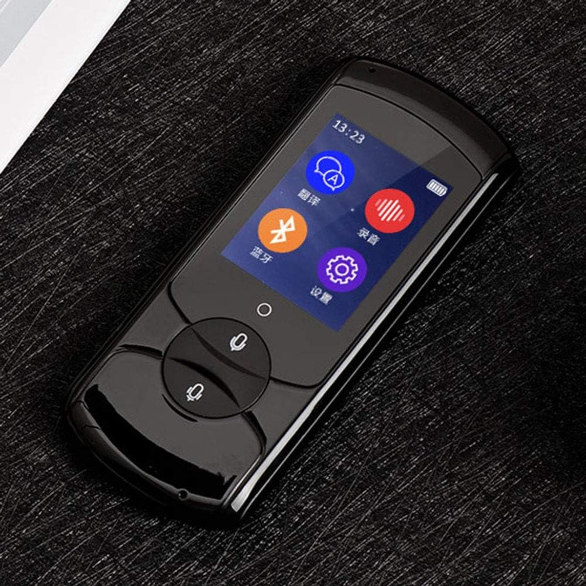 Vertaler Apparaat - Taalvertaler Pocket - Reizen Leren - 41 Talen WiFi - 2.4 Inch Touchscreen
