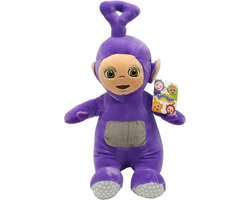 Knuffel Tinky Winky - Zacht Pluche Speelgoed - Kinderen Spelen - Iconisch Figuur - 35 cm - Paars