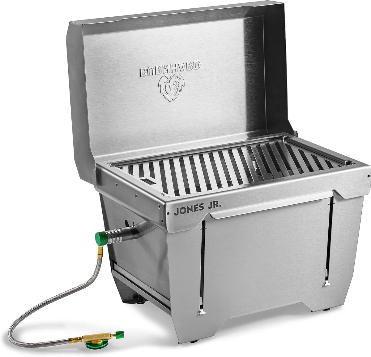 Compacte Gasgrill - Draagbare Oven - Outdoor Koken - Snelle Opbouw - 42x33x15 cm - Zilver