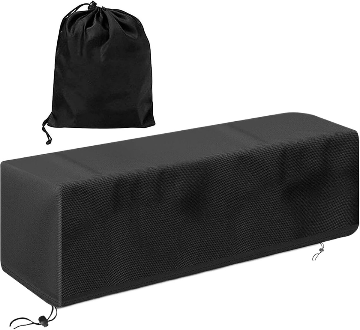 Vuurkorf Afdekking - Tafelhoes Waterdicht - Terras Beschermen - Oxford Stof - 74 x 22 x 24 cm - Zwart
